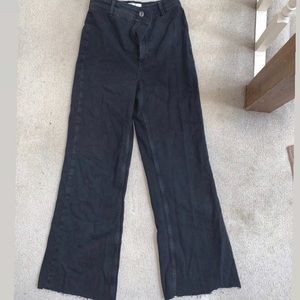 Free People High Waisted Flare Jeans Size 27